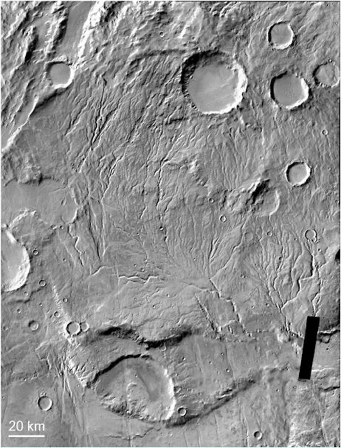 Реки текли на Марсе сотни миллионов лет