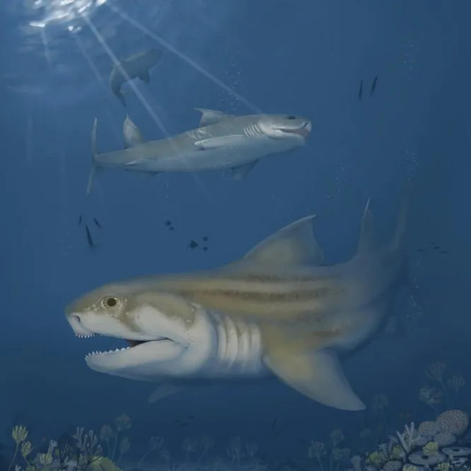 В Мамонтовой пещере обнаружены два новых вида акул возрастом 325 мил.